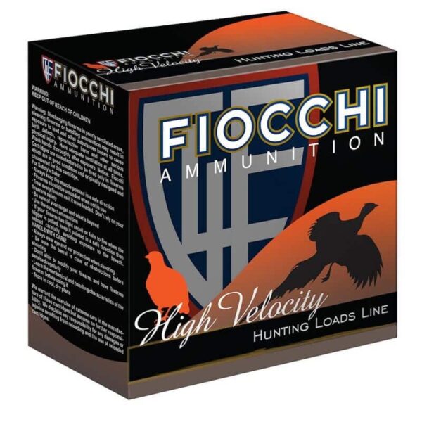 Fiocchi High Velocity 12 Gauge 2 3/4" 1 1/4 oz 8 Shot - 25 Rounds