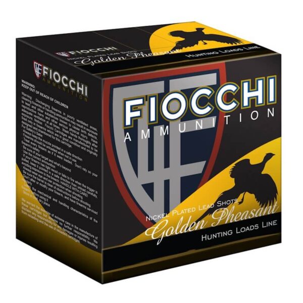 Fiocchi Golden Pheasant 20 Gauge 2.75" 1 oz 5 Shot - 25 Rounds