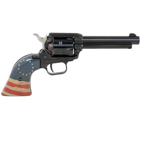 Heritage Rough Rider Single Action Revolver .22LR 4.75" with Betsy Ross Flag Grips - Image 2