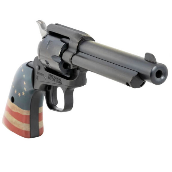 Heritage Rough Rider Single Action Revolver .22LR 4.75" with Betsy Ross Flag Grips
