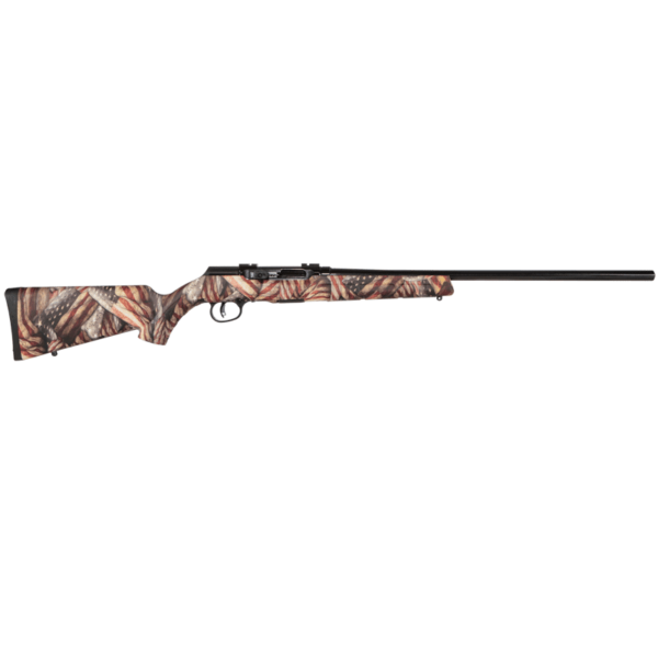 Savage A17 Semi-Auto 17 HMR Rifle w/ American Flag Stock