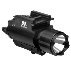 NcStar 200 Lumens Flashlight & Red Laser