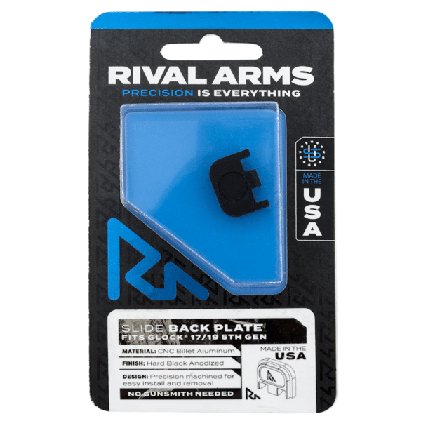 Rival Arms Slide Back Cover Plate for Glock 17/19 Gen 5