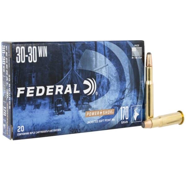 Federal - Power-Shok 30-30 Win 170 Grain SP - 20 Rounds
