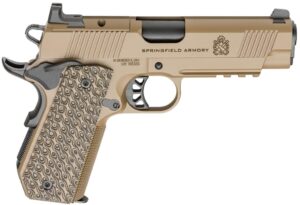 1911 TRP AOS CC 9MM 4.25" OR Coyote (3)9-rd