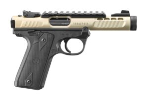 22/45 MKIV Lite 22LR 4.4" TB Champagne 2/10rd