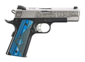 SR1911 LW Comm 45 Auto 4.25" SS Blue G10 7rd
