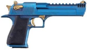 MAGN RES MARK XIX DE 50 AE CARBO BLUE/GLD PSTL