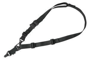 Magpul MAG514BLK MS3 Gen2 Sling Black Nylon 48"-60" OAL Adjustable One-Two Point Rifle