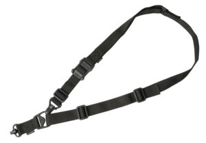Magpul MAG515BLK MS3 Single QD Sling GEN2 Black Nylon 48"-60" OAL Adjustable One-Two Point Rifle