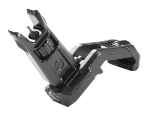Magpul MAG525-BLK MBUS Pro Offset Sight Front  QPQ Melonited Steel Construction for AR-15