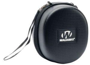 Walker's GWPREMSC Muff Protective Case  Black EVA Includes Detachable Nylon Lanyard