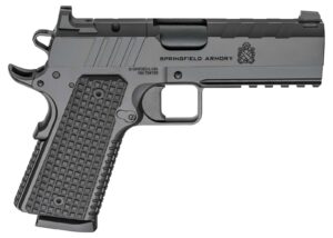 SPRINGFIELD ARMORY EMISSARY BLK OUT 1911 45ACP 4.25" 2-8RD AOS OPTC READY
