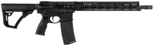 Daniel Defense 0212815049047 DDM4 V7 SLW 5.56x45mm NATO 30+1 14.50" Threaded Lightweight Profile Barrel, Black Hard Coat Anodized,  6 Position Stock w/SoftTouch Overmolding