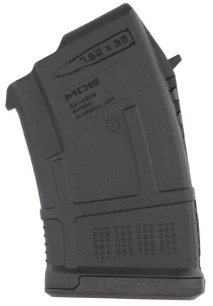 Magpul MAG657BLK PMAG MOE 10rd 7.62x39mm For AK-Platform/AKM Black Polymer