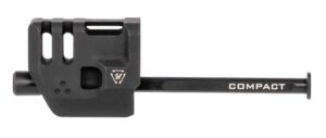 Strike Industries G4MDCOMPC Mass Driver Compensator Black Aluminum with 1.41" OAL for 9mm Luger Glock 19 Gen4