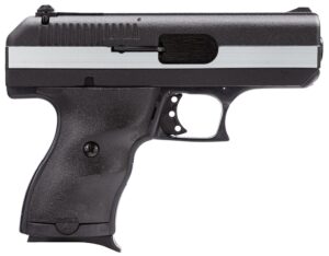 Hi-Point CF380HCT1 CF  380 ACP 8+1, 3.50" Black Steel Barrel, Black/Chrome Serrated Steel Slide, Black Polymer Frame & Grip