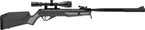 Crosman CMU7SXS Mag-Fire Ultra Nitrogen Piston 177 12rd Shot Black Black Fixed All Weather Stock Scope 3-9x40mm AO