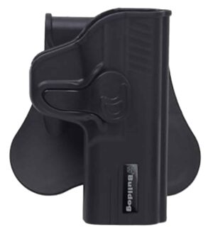 Bulldog RRSWMPSEZ Rapid Release  OWB Black Polymer Paddle Fits S&W M&P Shield EZ Right Hand