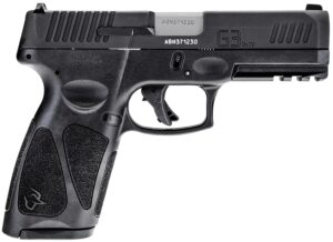 Taurus 1G3B94117 G3  9mm Luger 17+1 4" Barrel, Black Finish Picatinny Rail Frame, Serrated Matte Black Tenifer Steel Slide, Polymer Grip Includes 2 Mags