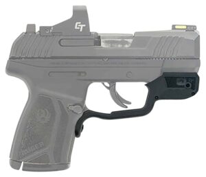 Crimson Trace 0102050 Laserguard  Ruger MAX-9, Green Laser Black Polymer