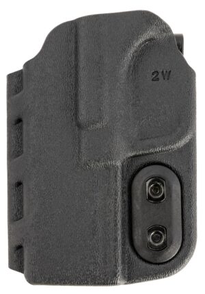 DeSantis Gunhide 137KJ2WZ0 Slim-Tuk  IWB Black Kydex Belt Clip Fits Springfield Hellcat Pro Belt 1.75" Wide Ambidextrous