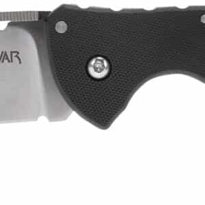 Cold Steel CS21TTL   4" Folding Straight Back Plain S35VN Blade 5.25" G10 Handle Includes Belt Clip
