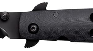 Cold Steel CS26C6AA Ti-Lite  6" Folding Spear Point Plain Black w/DLC Cooating S35VN SS Blade/4.75" Black G10 Handle Includes Belt Clip