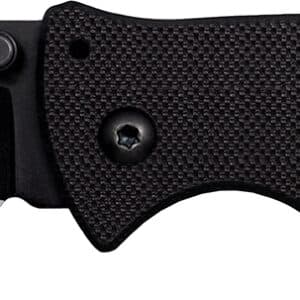 Cold Steel CSFLC3T10A Verdict  3" Folding Tanto Plain Black Matte AUS-10A SS Blade/Black G10 Handle Includes Belt Clip