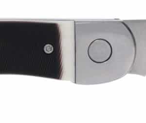 Cold Steel CS20NPM1Z Ranch Boss II 4" Folding Clip Point Plain Satin Polished/5.25" Faux Sawed Bone Handle