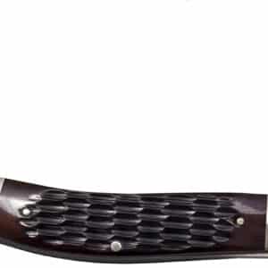 Cold Steel CSFLGSTKMJ Gentleman's Stockman 2"/2.10"/2.50" Folding Clip/Sheepsfoot/Spey Plain 8Cr13MoV SS Blade/Brown Jigged w/Polished Bolsters Bone Handle