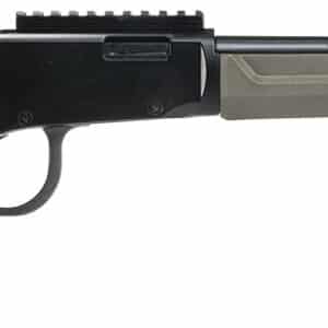 Rossi RL22161STOD Rio Bravo Tactical 22 LR 10+1 16.50" Polished Black Oxide Steel Threaded Barrel, Picatinny Rail Matte Black Aluminum Receiver, Fixed OD Green Synthetic Stock