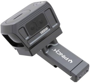 Viridian 9820033 PINCH Adjustable 35 Degree Offset Mount ACRO Adapter  Black Anodized