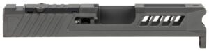 True Precision Inc TPG43SBCRMS Axiom Optic Cut Slide Fits Glock 43 Black DLC Anodized 416R Stainless Steel