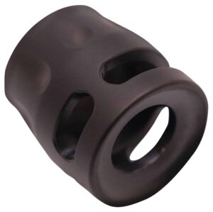 True Precision Inc TPSMICROBC Micro Compensator S-Type Black DLC 416R Stainless Steel 1/2"x28 Threads 9mm/380 ACP