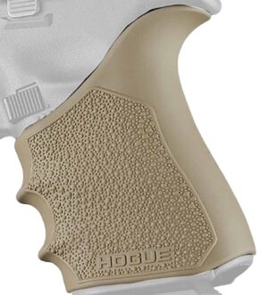 Hogue 17053 Grip Sleeve Handall Beavertail Flat Dark Earth Rubber