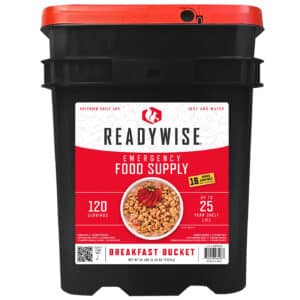 Wise Foods - Emergency Supplies Breakfast Bucket 120 Servings