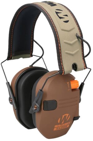Walker's GWPRSEMLEB Razor Slim Electronic Muff 23 dB Over the Head
