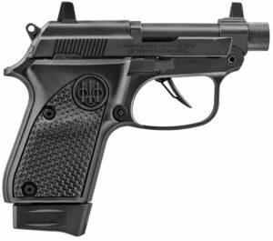 Beretta USA J20X22R8TB 20X Bobcat 22 LR 8+1 2.80" Black Steel Barrel, ELS/Serrated Steel Slide & Polymer Frame w/Beavertail, Helica Texture Grip
