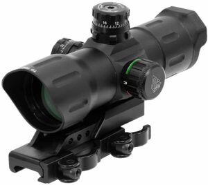 UTG SCPTDTDQ ITA  6" Tube Red/Green T-Dot Reticle