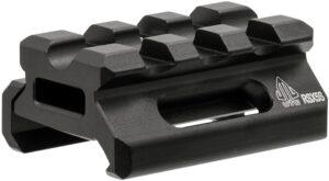 Leapers MTRSX5S Picatinny Riser  Matte Black Anodized Aluminum Picatinny/Weaver Mount