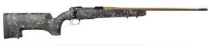 Kimber Mfg, Inc 3000930 Mountain Acsent Mojave 7mm Rem Mag 4+1 26" Match Grade Threaded Barrel, Aluminum Receiver, Fixed Aluminum/Carbon Fiber Stock