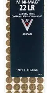 CCI 22 LR  MINI MAG  40GR CPRN 100 RD/BX 50 BX/CS