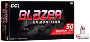 CCI 380 AUTO 95 GR FMJ BLAZER 50 RD/BX 20 BX/CS