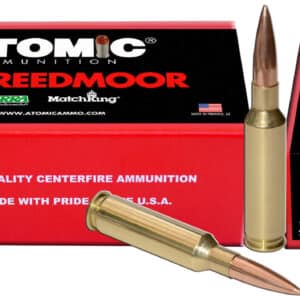 Atomic Ammunition 00404 Rifle Match 6.5Creedmoor 142gr Hollow Point Match 20 Per Box/10 Case