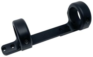 DNZ 58500 Game Reaper Scope Mount/Ring Combo Matte Black 30mm Tube, Fits Benelli R1/Browning BLR/BAR Long Action Rifle, High Rings