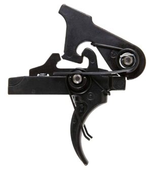 Geissele Automatics 05145 G2S  Two-Stage Curved Trigger w/4.25-4.75 lbs Draw Weight, Black Oxide Finish for AR-15/AR-10