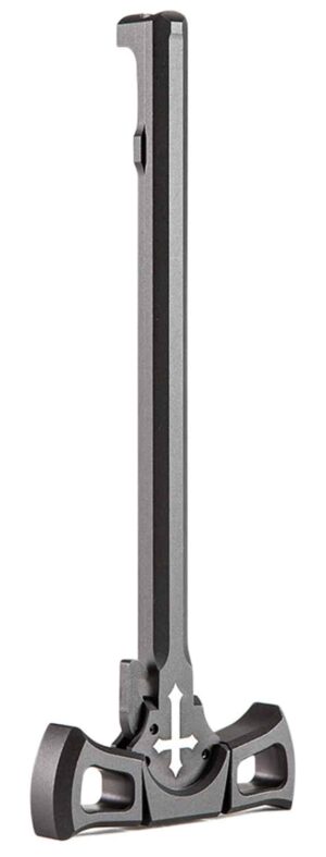Patriot Ordnance Factory 00850 Tomahawk Charging Handle AR-10 Black Anodized Aluminum, Ambidextrous