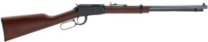 Henry H001TV Frontier  17 HMR Caliber with 11+1 Capacity, 20" Octagon Barrel, Black Metal Finish & American Walnut Stock Right Hand (Full Size)