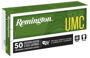 Remington Ammunition 23744 UMC  44RemMag 180gr Jacketed Soft Point 50 Per Box/10 Case